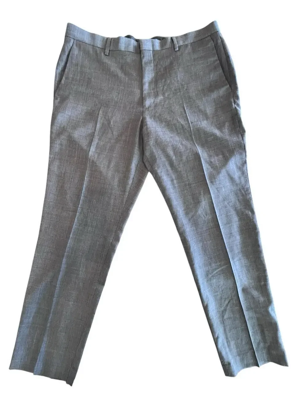 J.Crew Pants Slim-Fit Thompson Worsted Wool Mens Sz 36/30 New Tags Med Grey